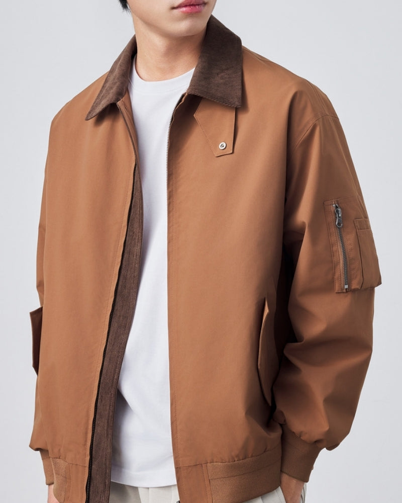 Klassische Harrington Jacke