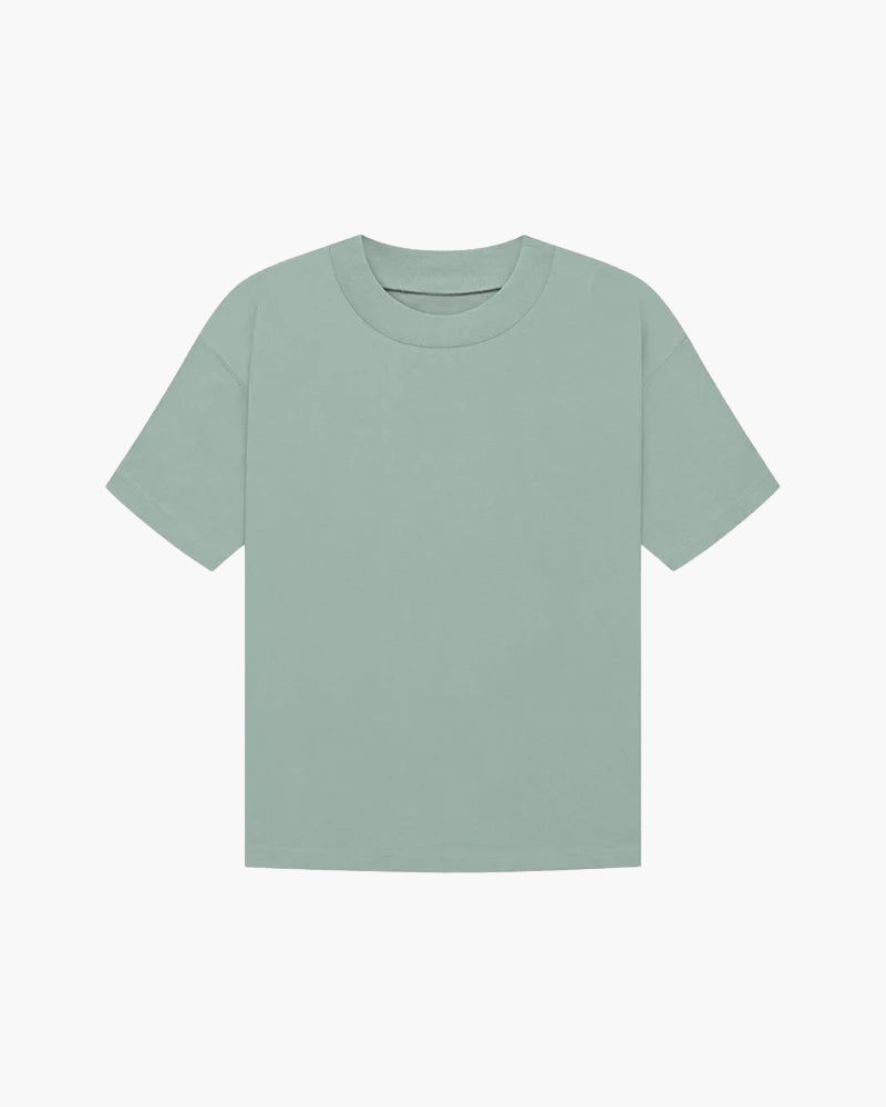 Einfarbiges Raffiniertes T-Shirt