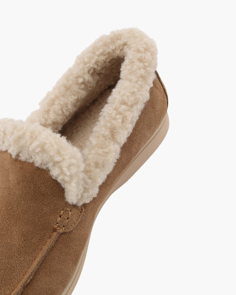 Premium Pelzgefütterte Loafer