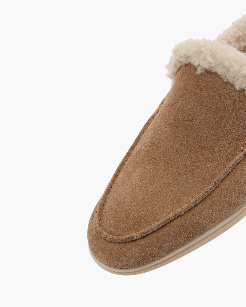 Premium Pelzgefütterte Loafer