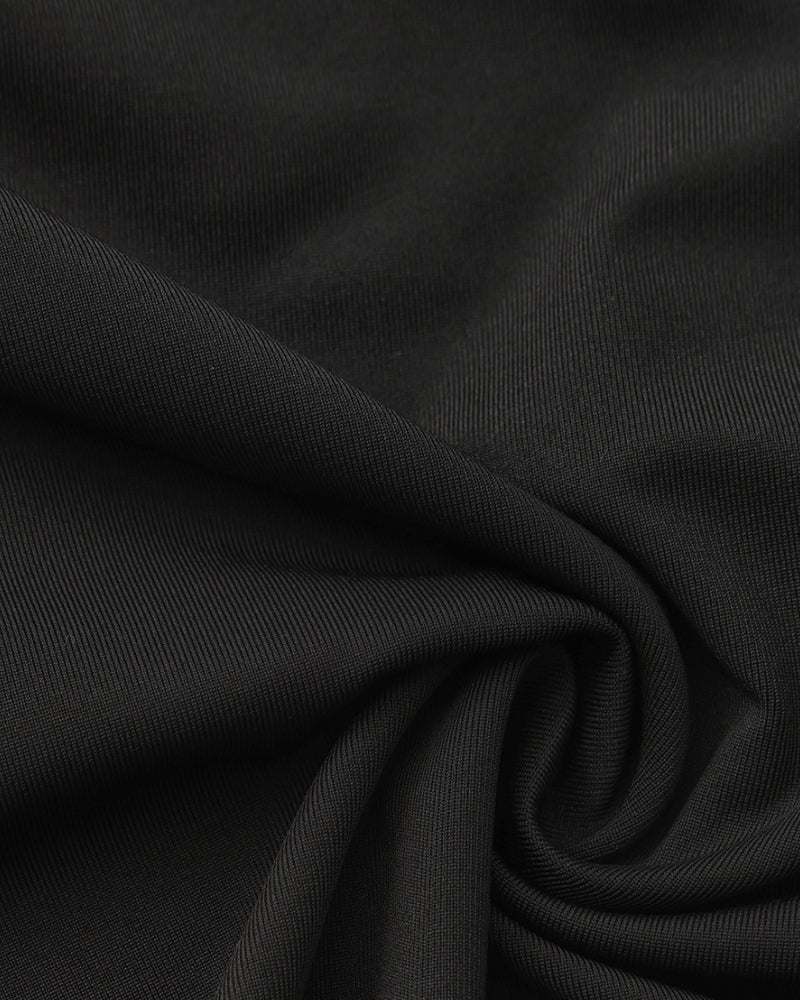 Einschultriges Bodycon Langes Kleid