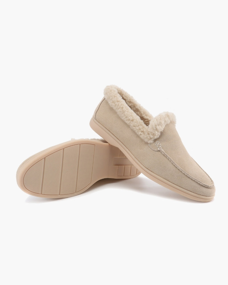 Premium Pelzgefütterte Loafer