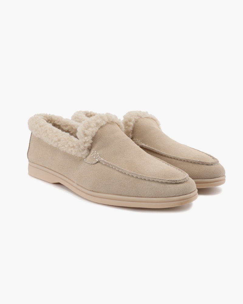 Premium Pelzgefütterte Loafer
