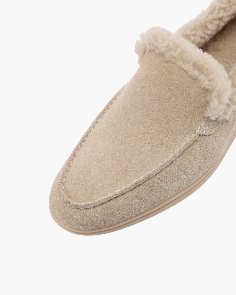 Premium Pelzgefütterte Loafer