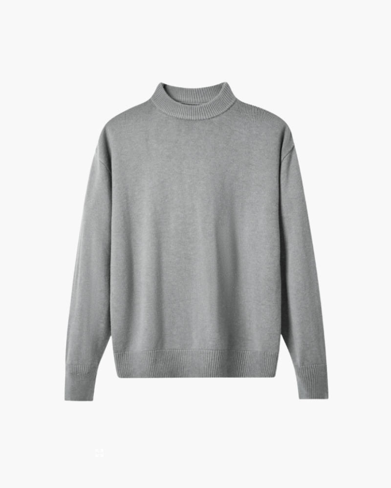 100% Premium Woll-Rollkragen