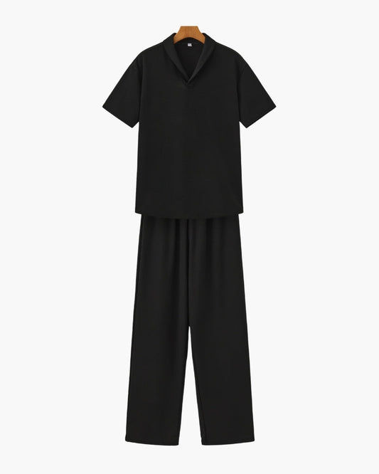 Polo & Hosen Set aus Baumwolle