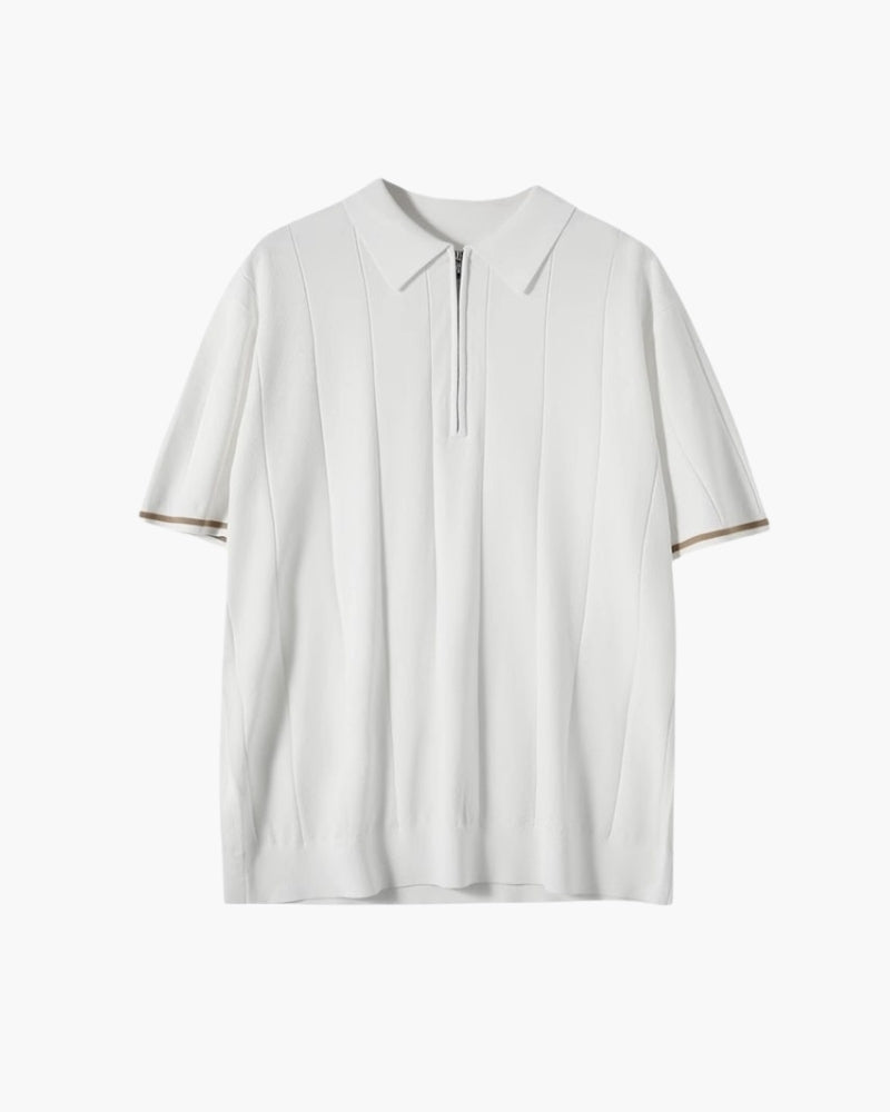 Signature Kontrast-Trim Polo