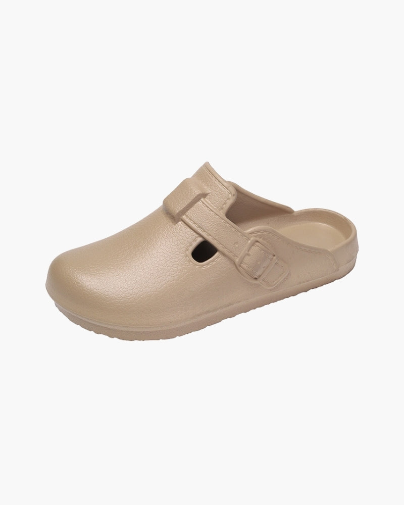Klassische Komfort-Schnallen-Clogs