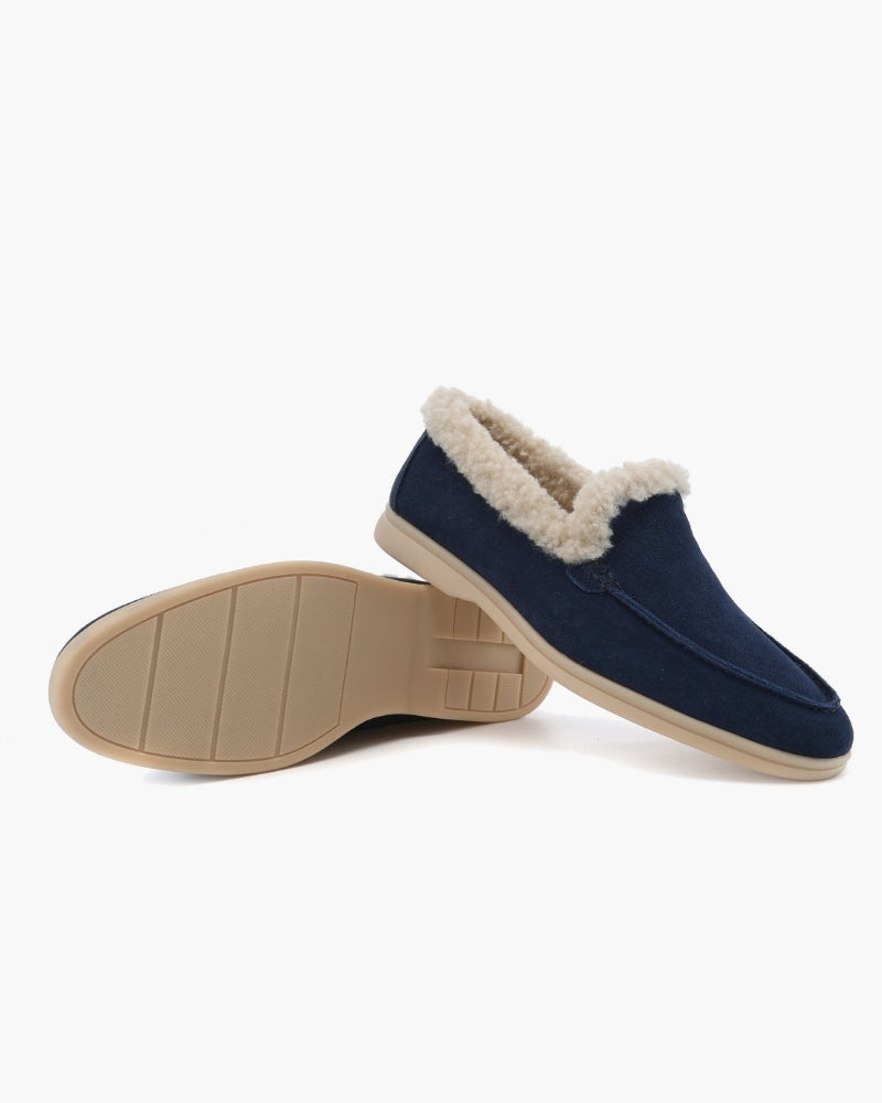 Premium Pelzgefütterte Loafer