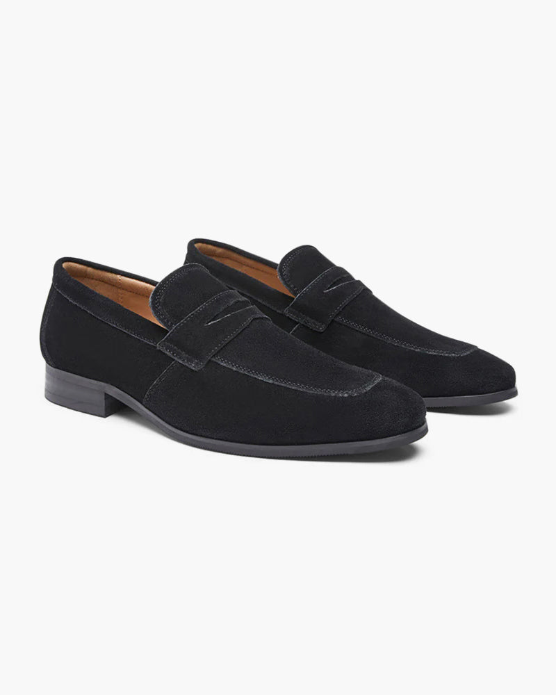 Old Money Wildleder Penny Loafer