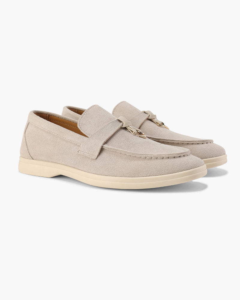 Old Money Wildleder Damen Loafer