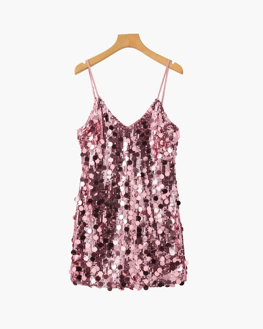 Pailletten Party Minikleid