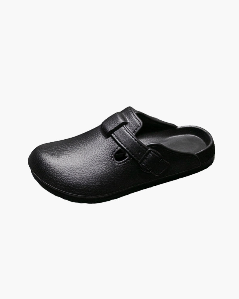 Klassische Komfort-Schnallen-Clogs