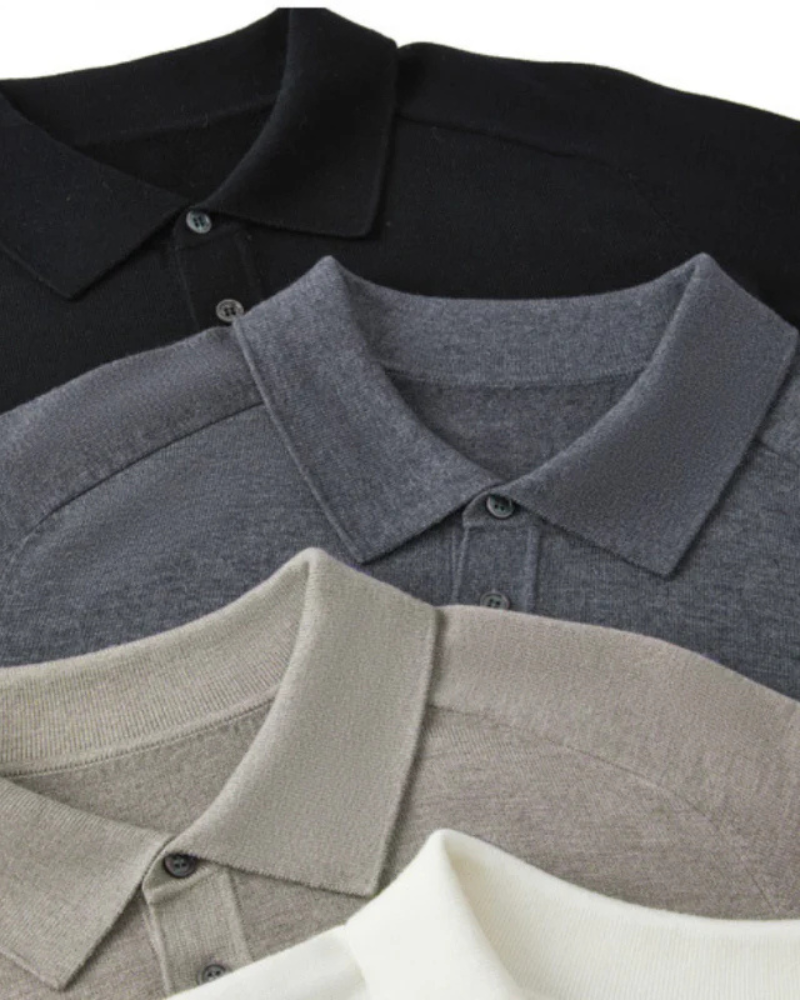 100% Premium Woll-Polo