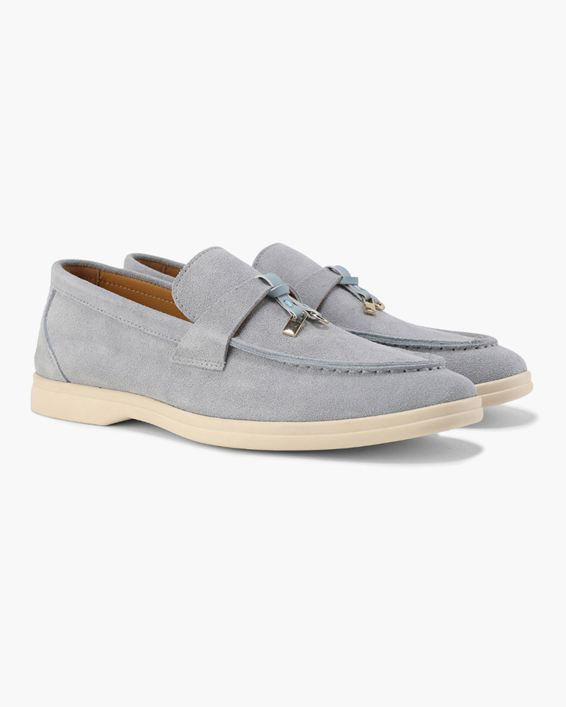 Old Money Wildleder Damen Loafer