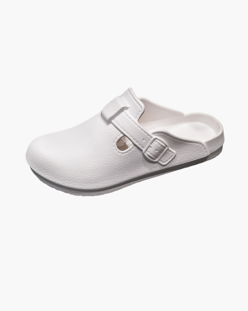 Klassische Komfort-Schnallen-Clogs