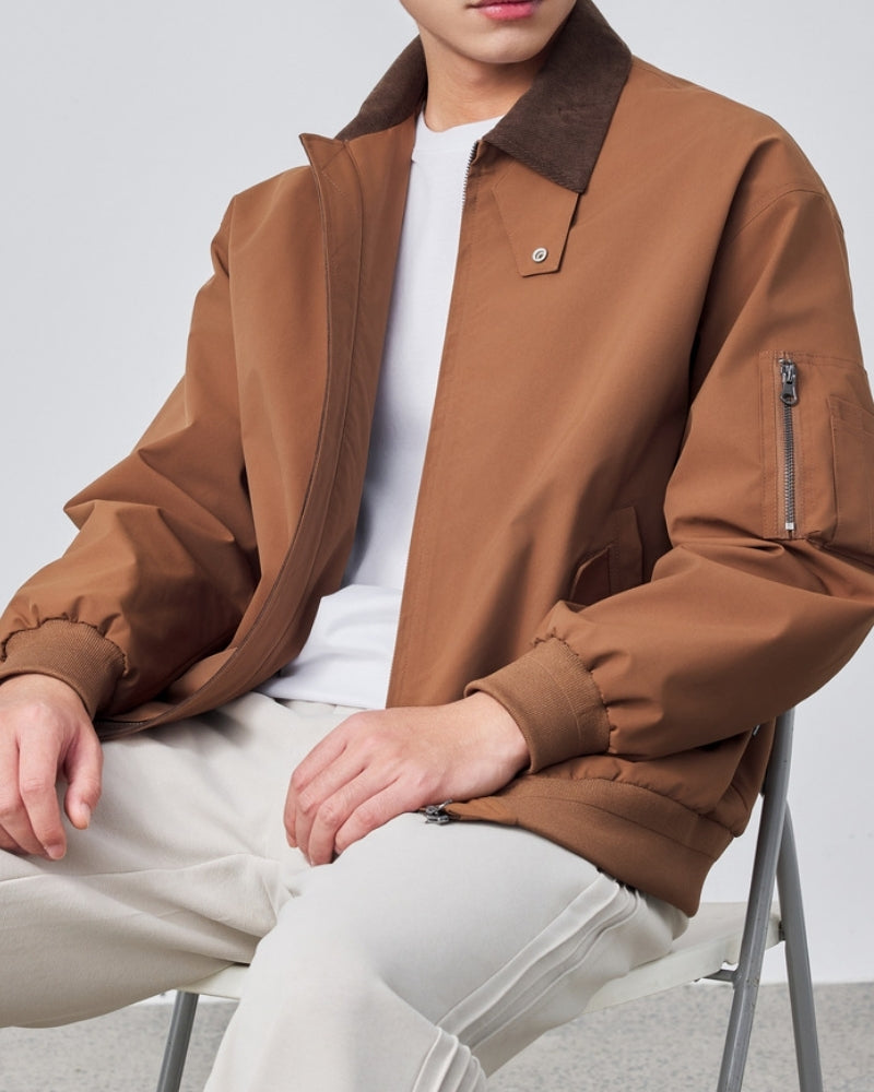 Klassische Harrington Jacke