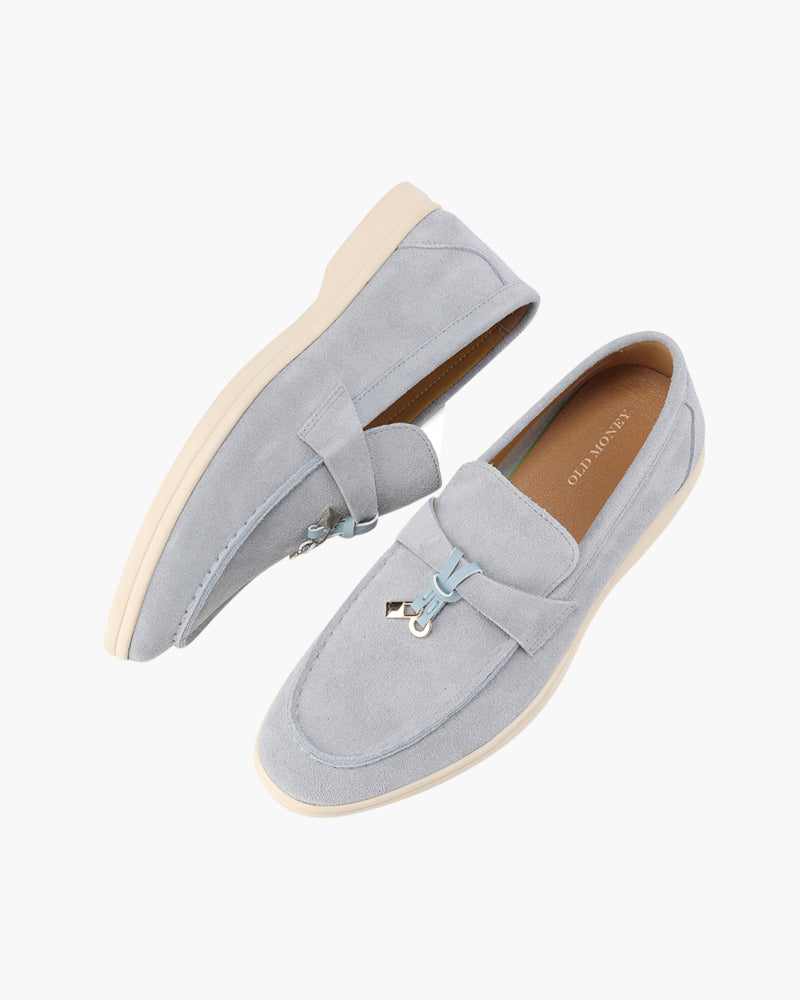 Old Money Wildleder Damen Loafer