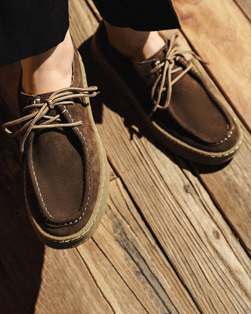 Premium Wildleder City Schuhe
