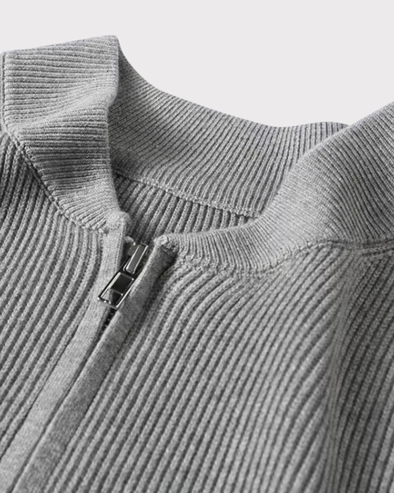 Weiche 100% Baumwoll-Strickjacke