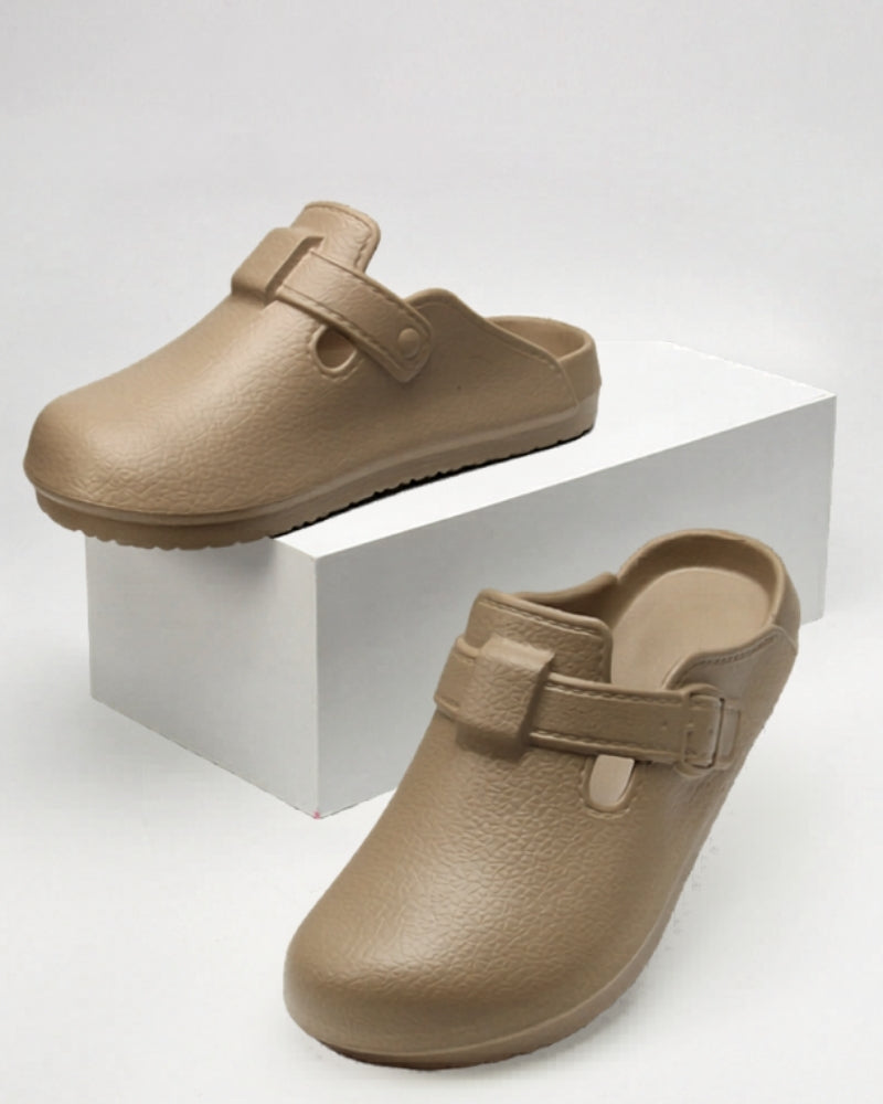 Klassische Komfort-Schnallen-Clogs