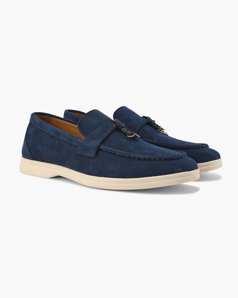 Old Money Wildleder Damen Loafer