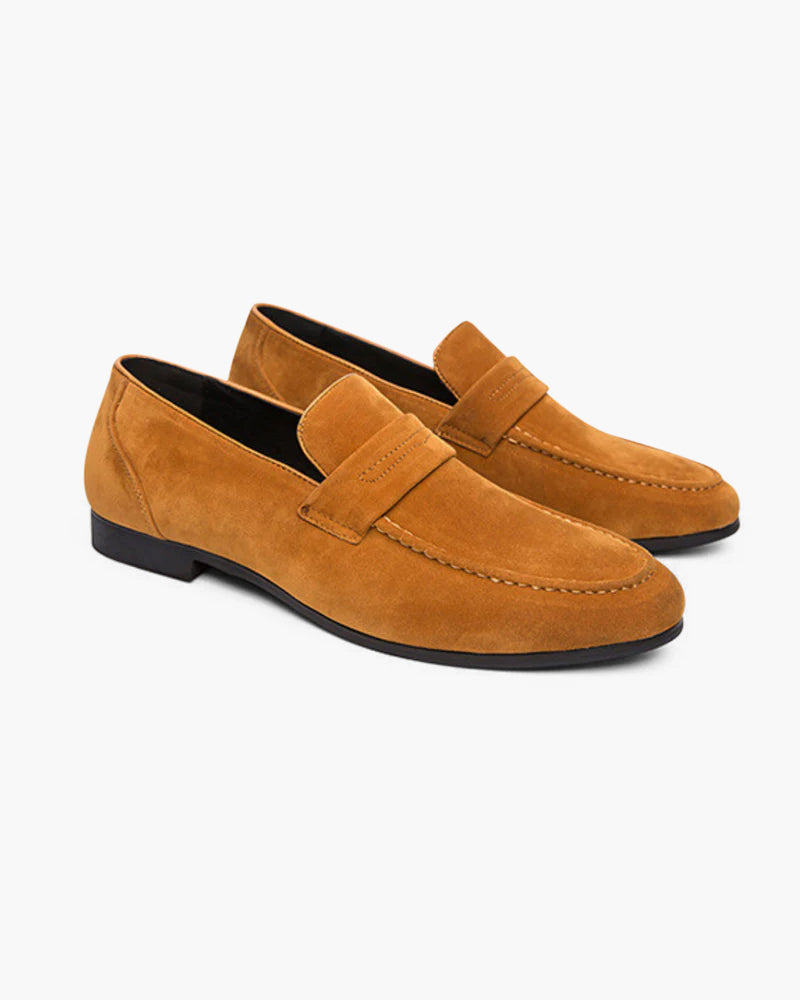 Old Money Wildleder Penny Loafer