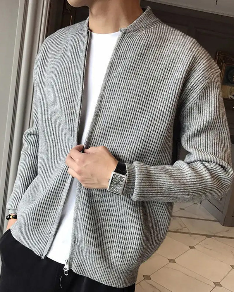 Weiche 100% Baumwoll-Strickjacke