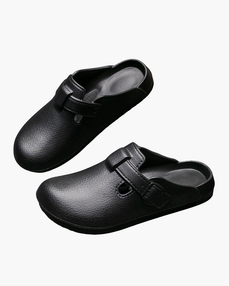 Klassische Komfort-Schnallen-Clogs