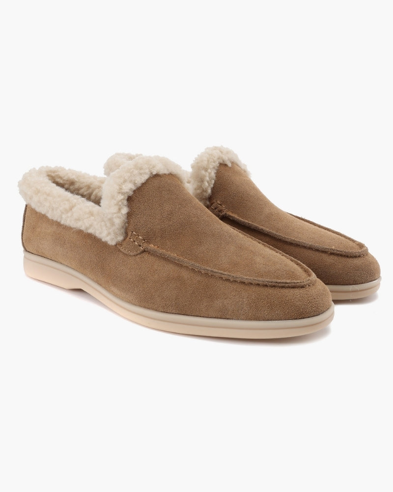Premium Pelzgefütterte Loafer