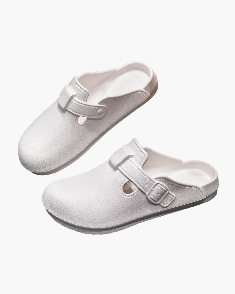 Klassische Komfort-Schnallen-Clogs
