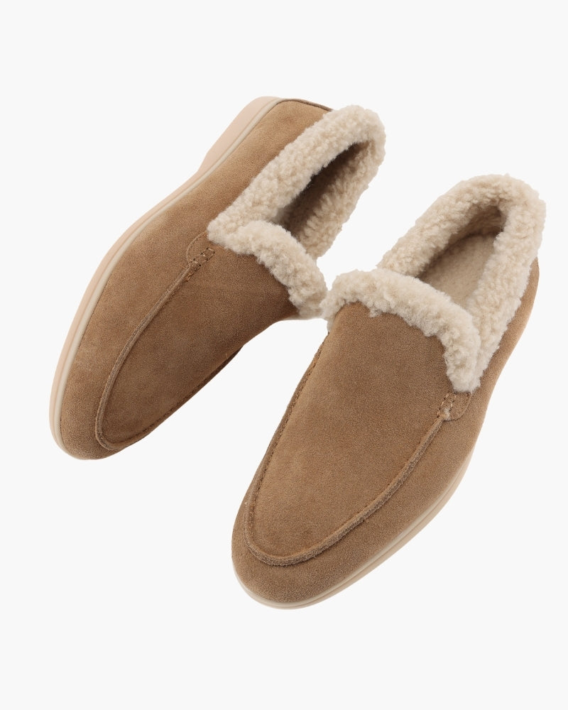 Premium Pelzgefütterte Loafer