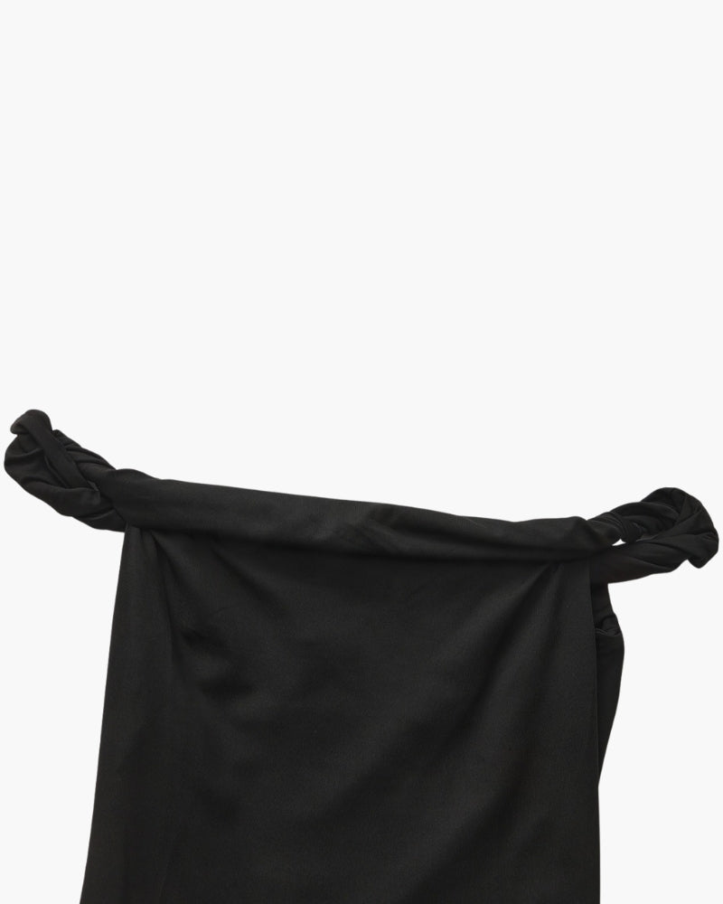 Einschultriges Bodycon Langes Kleid