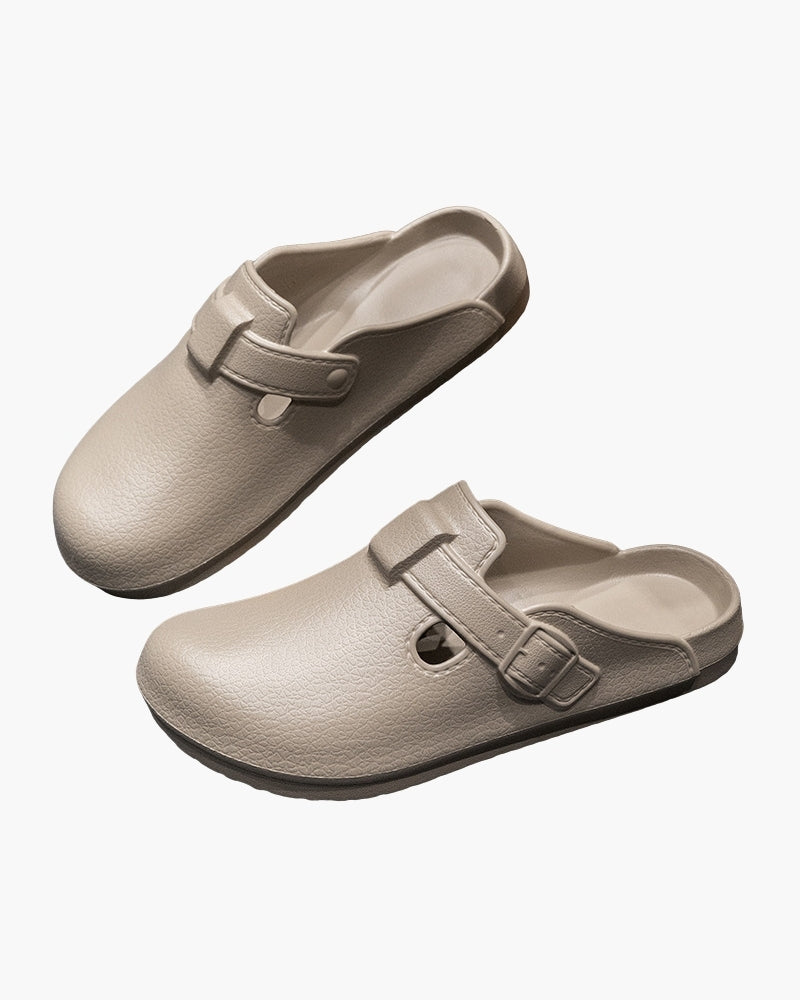 Klassische Komfort-Schnallen-Clogs