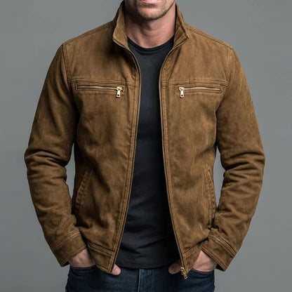 Kylian Herren Vintage-Jacke – Robuste Baumwolle, zeitloser Stil